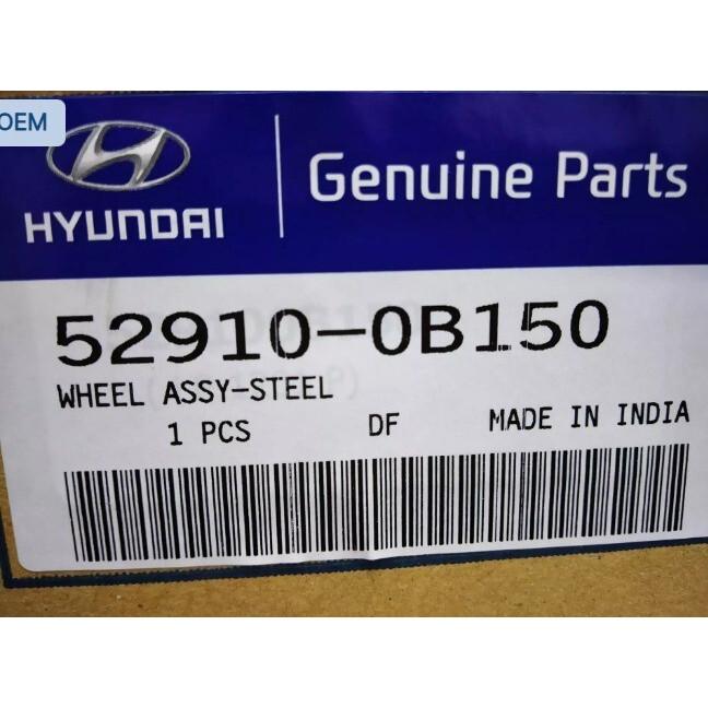 New Genuine Wheel Rim Assy For Hyundai Eon 2011 to 2019
