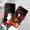 Черный чехол для Xiaomi Redmi 13C Note 9 iPhone XR 7 8 14 15 11 12 13 X XS Pro Max Samsung A25 S23 S24 FE Ultra Plus Hell Girl