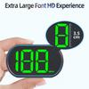 GPS КМ/Ч МИЛЬ/Ч HUD Цифровой Спидометр Проекционный Дисплей Цифровой Измеритель Скорости для Автомобиля Гольф-Кара Автобуса Лодки