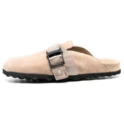 Замшевые промышленные ремни Sabot Sand женские кроссовки кремовые OWIJ020F22LEA0011717