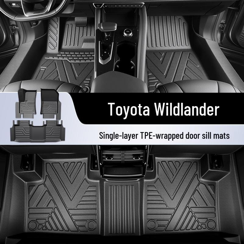 2024 Toyota Wildlander Полный комплект TPE ковриков в салон автомобиля