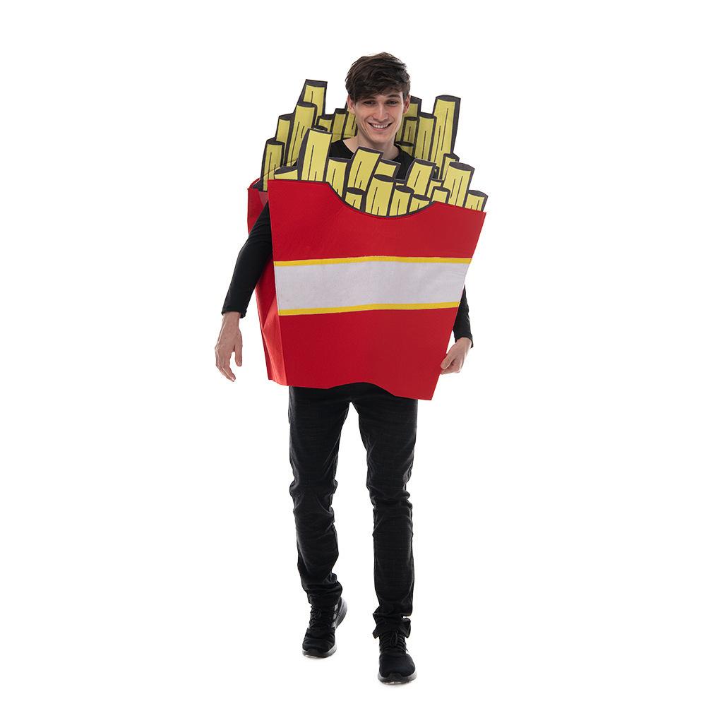 French Fries Prank Carnival Costume, Adult