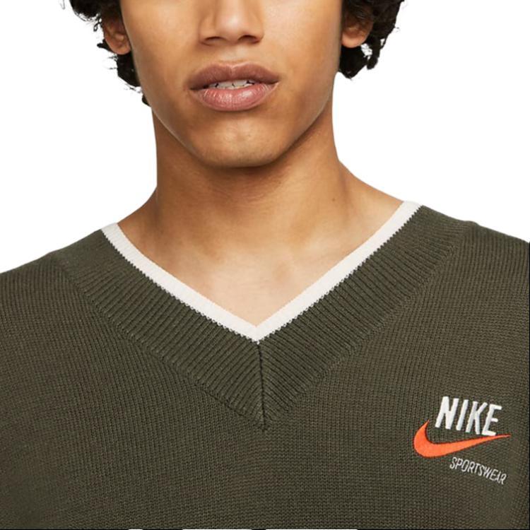Nike Sportswear Trend Sweater 'Dark Green' Men's DX0009-325