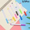 3/5 шт. Новые цветные маркеры для подписи, пластиковые маркеры с жидким мелом, маркеры для белой доски, стираемые маркеры