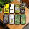 Чехол для телефона The S-Stone R-Roses Band для Samsung Galaxy A73,A72,A71,A70,A53,A52,A51,Другие Мягкий Черный Чехол
