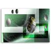 Canvas print, Emerald rectangle