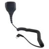 3,5 мм разъем для наушников динамик микрофон радио ручной микрофон со стальным зажимом для ремня
