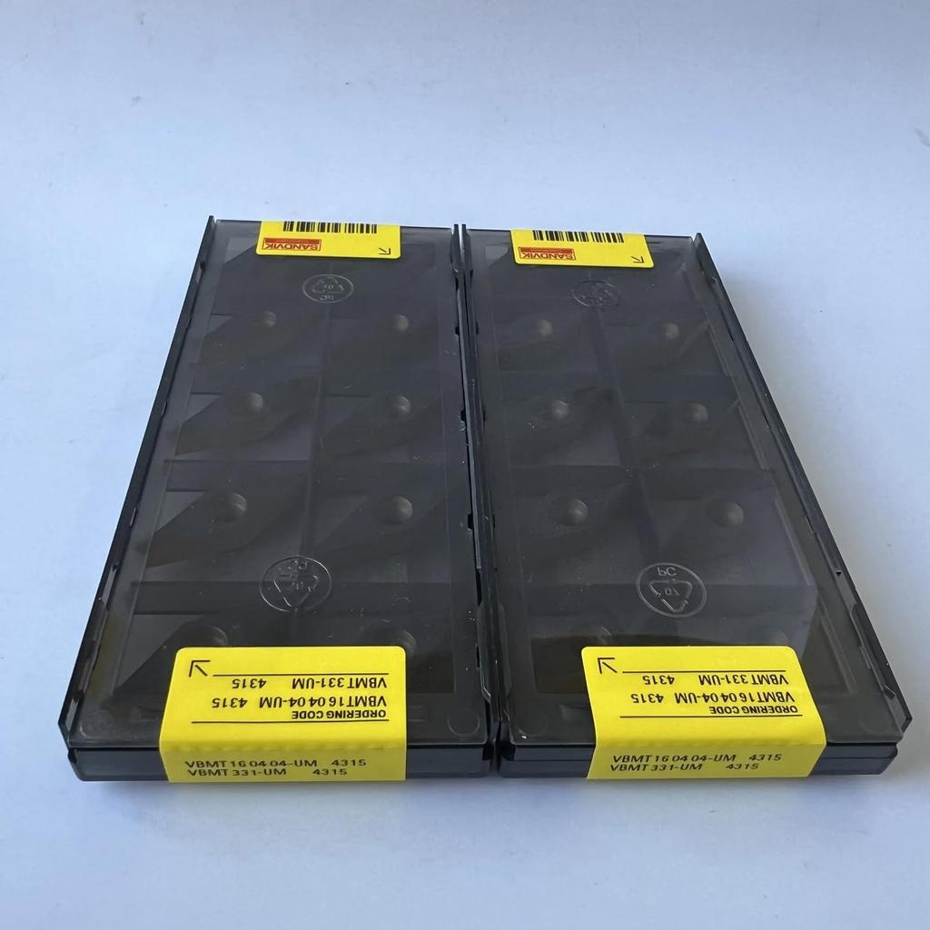 Original Sandvik / VBMT160404-UM 4315 / CNC Lathe Carbide Blade 10 PCS