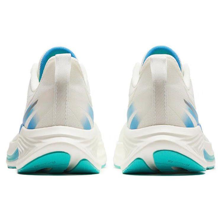 Anta Hydrogen Run 6 Comfortable Simple Shock Absorption Rebound Low Top Running Shoes Men Running Shoes White Blue 112425540-7