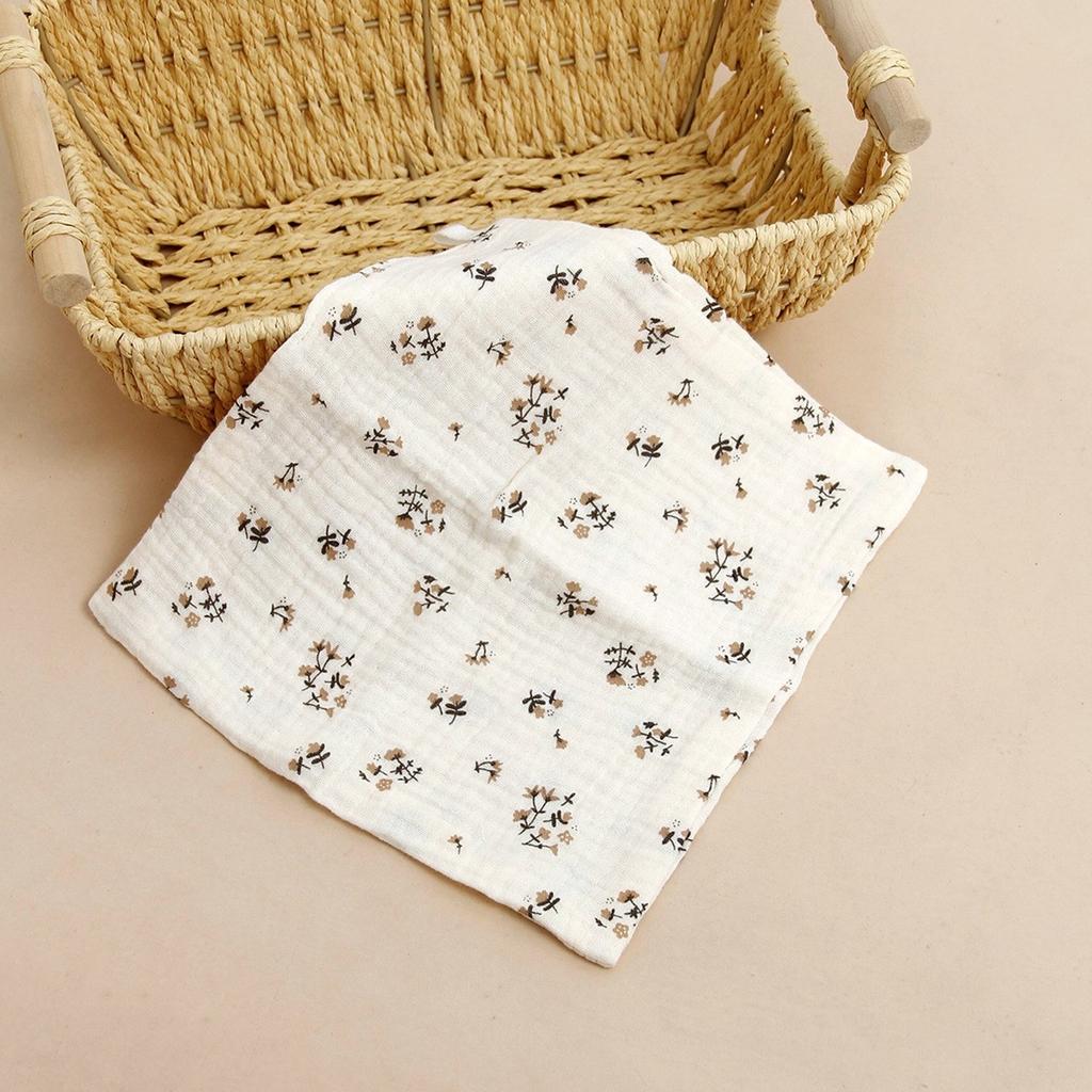 Детские влажные салфетки Хлопковый носовой платок Квадратное полотенце Мочалки Полотенце для кормления Детские салфетки Дышащее полотенце для лица для младенцев