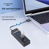Высокоскоростной многопортовый USB 3.0 хаб Maosheng с вертикальным расширением для ноутбуков и настольных компьютеров