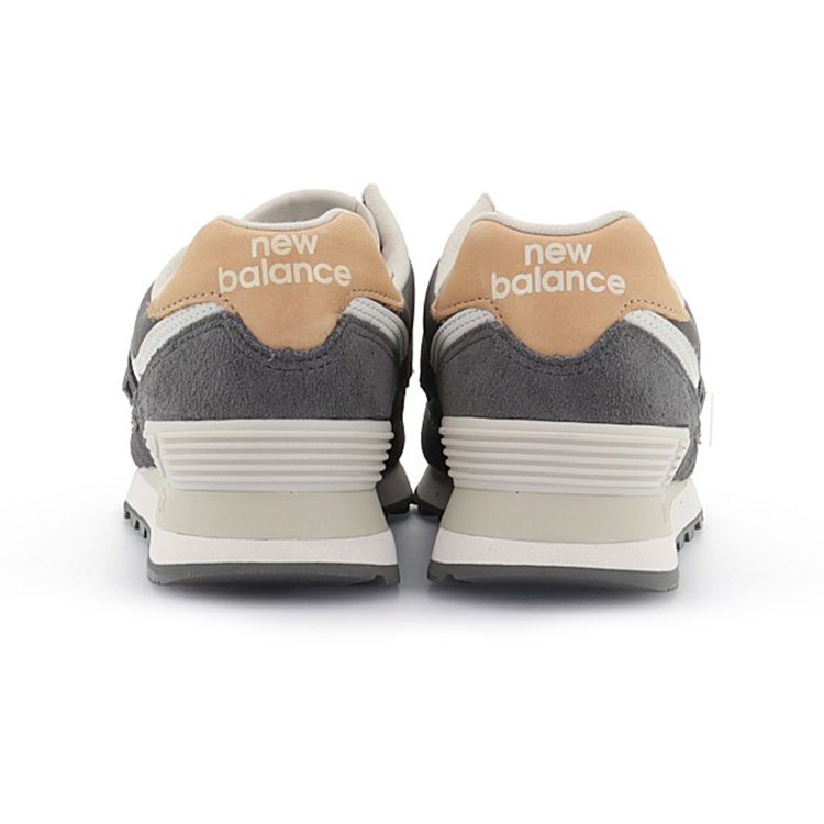 New Balance Nb 574 Retro Cushioning Durable Support Low Top Casual Running Shoes Women Sneaker Gray Pink WL574SYP