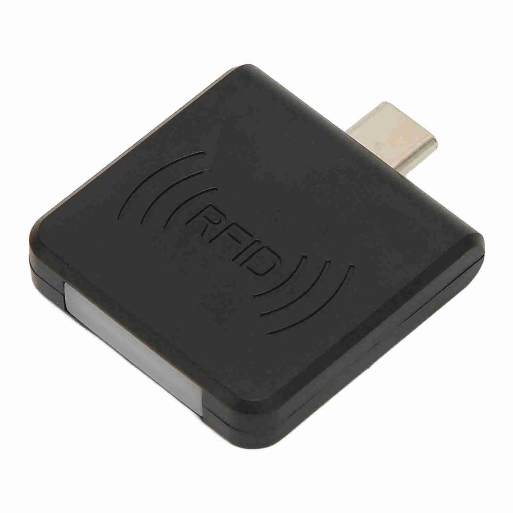 RFID ID мобильный телефон считыватель карт типа C интерфейс 125 кГц портативный считыватель смарт-карт черный