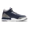 Кроссовки Air Jordan 3 Retro GS Georgetown Kids Синий Полночь-Темно-Цементно-Серый 398614-401