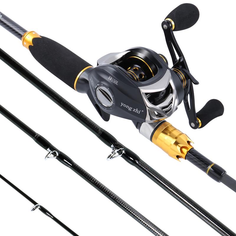 Комбинированные катушки для удочек, 2,1 м, карбоновые удочки M Power Casting, 11 + 1BB, рыболовные катушки для приманки