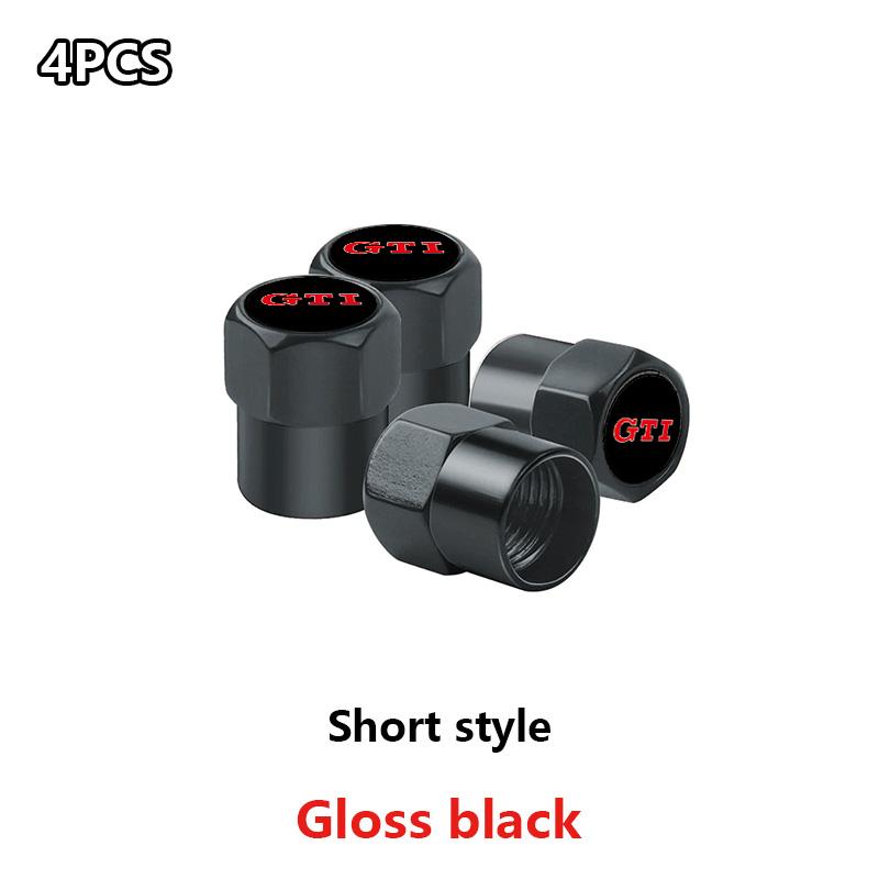 Car Wheel Tire Valve Caps Tyre Rim Stem Covers Auto Accessories For Volkswagen Bora Polo Golf Passat Touareg Tiguan Vento Sharan