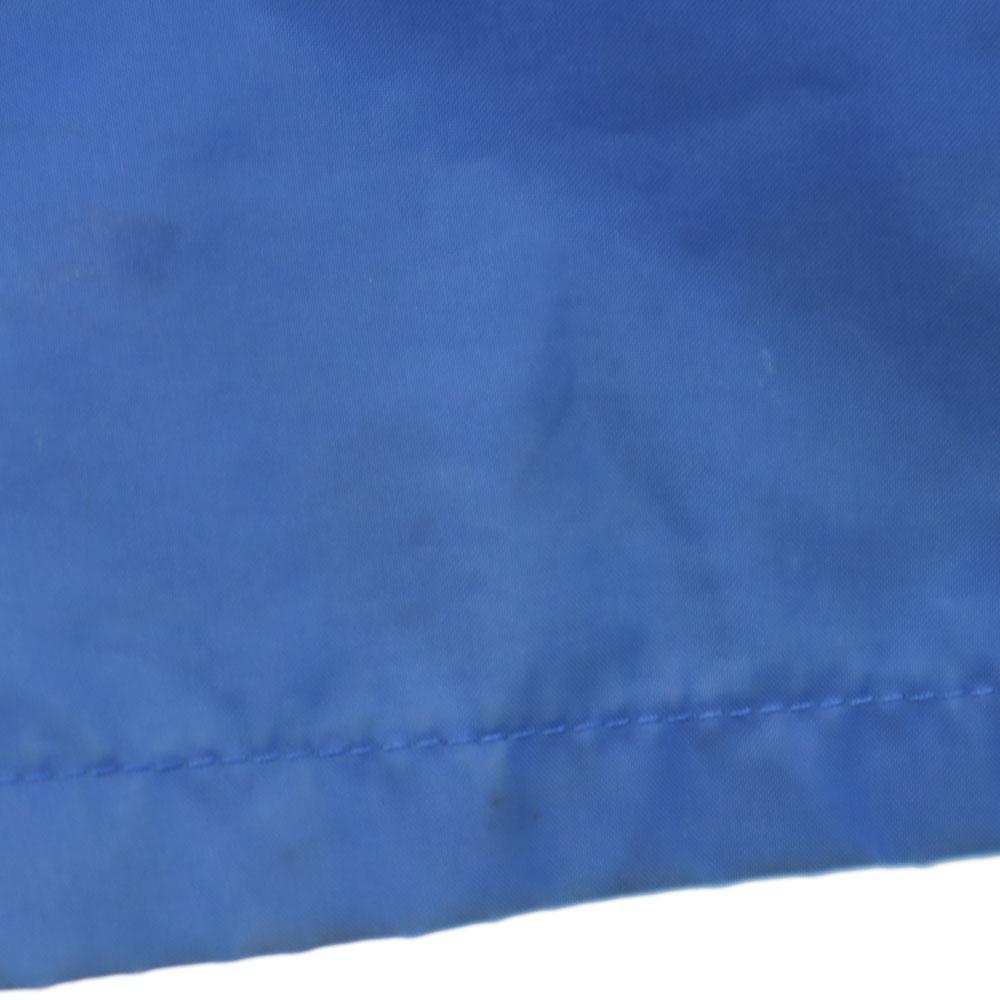 Adidas 80-е винтаж логотип Трилистник Ветровка M синяя Куртка Мужская Б/У