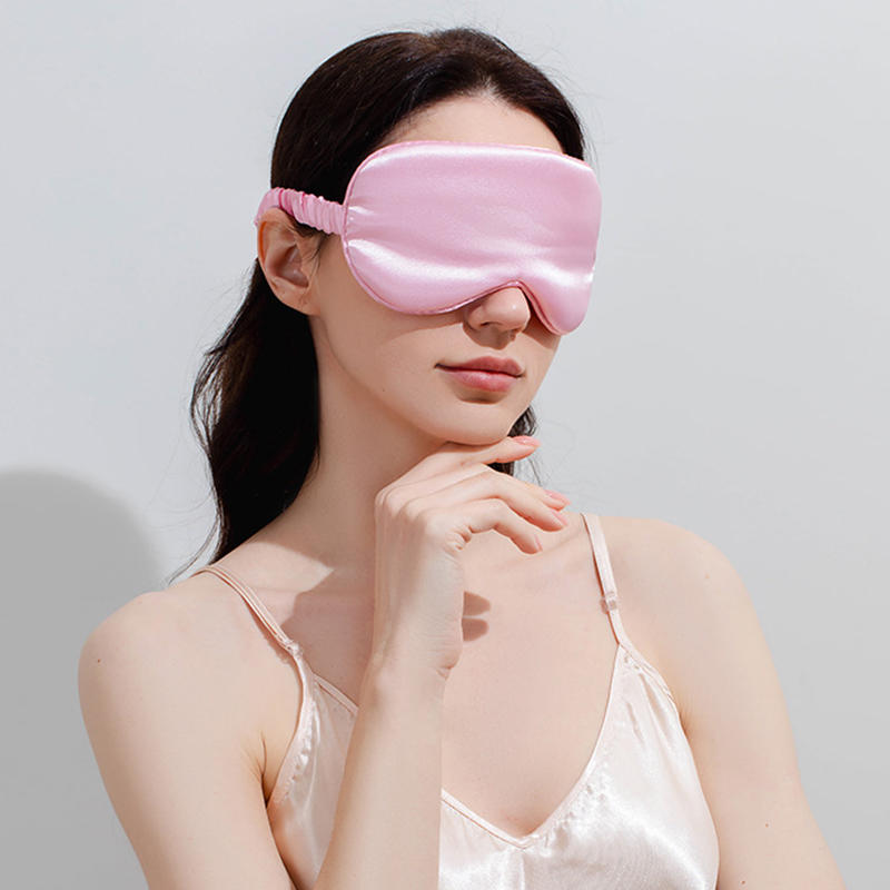 Маска для сна, повязка на глаз, блокирующая свет, однотонная повязка на глаза, мягкая, удобная для путешествий, для сна