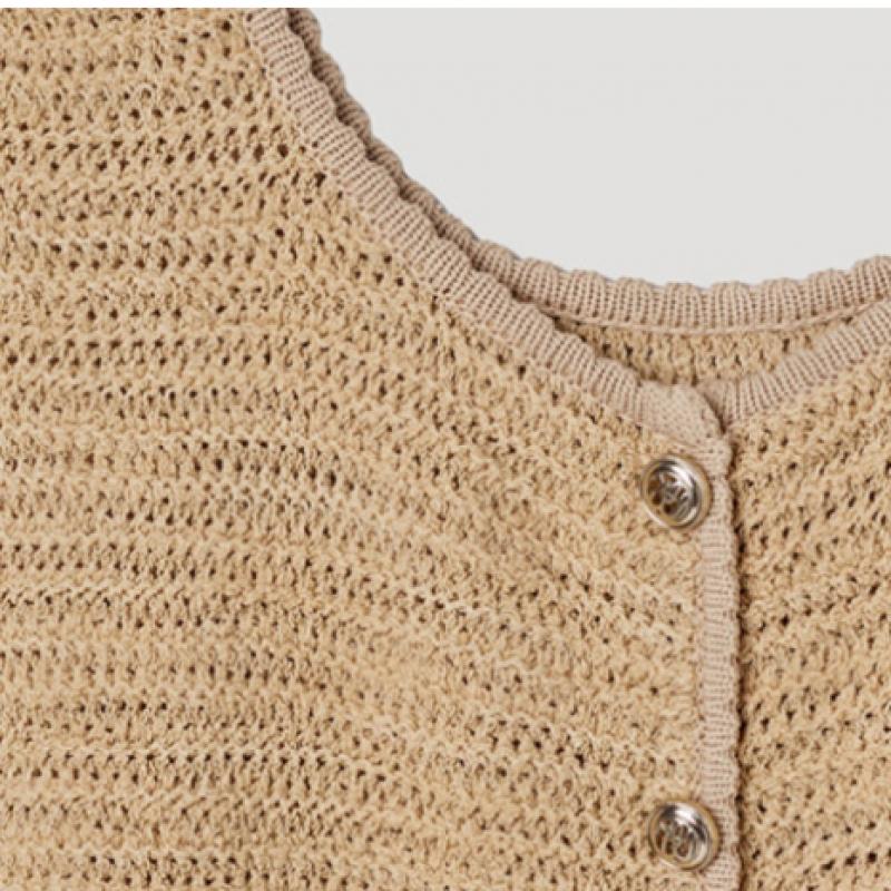 [She S miSS] Two Way Knit veSt SSkvtp22040 Ca