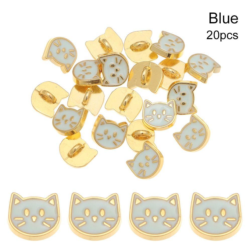 Shoes Sewing Accessories Ultra-small Buckle 1/6 Dolls Clothing Doll Belt Buckles Doll Cat Buttons
