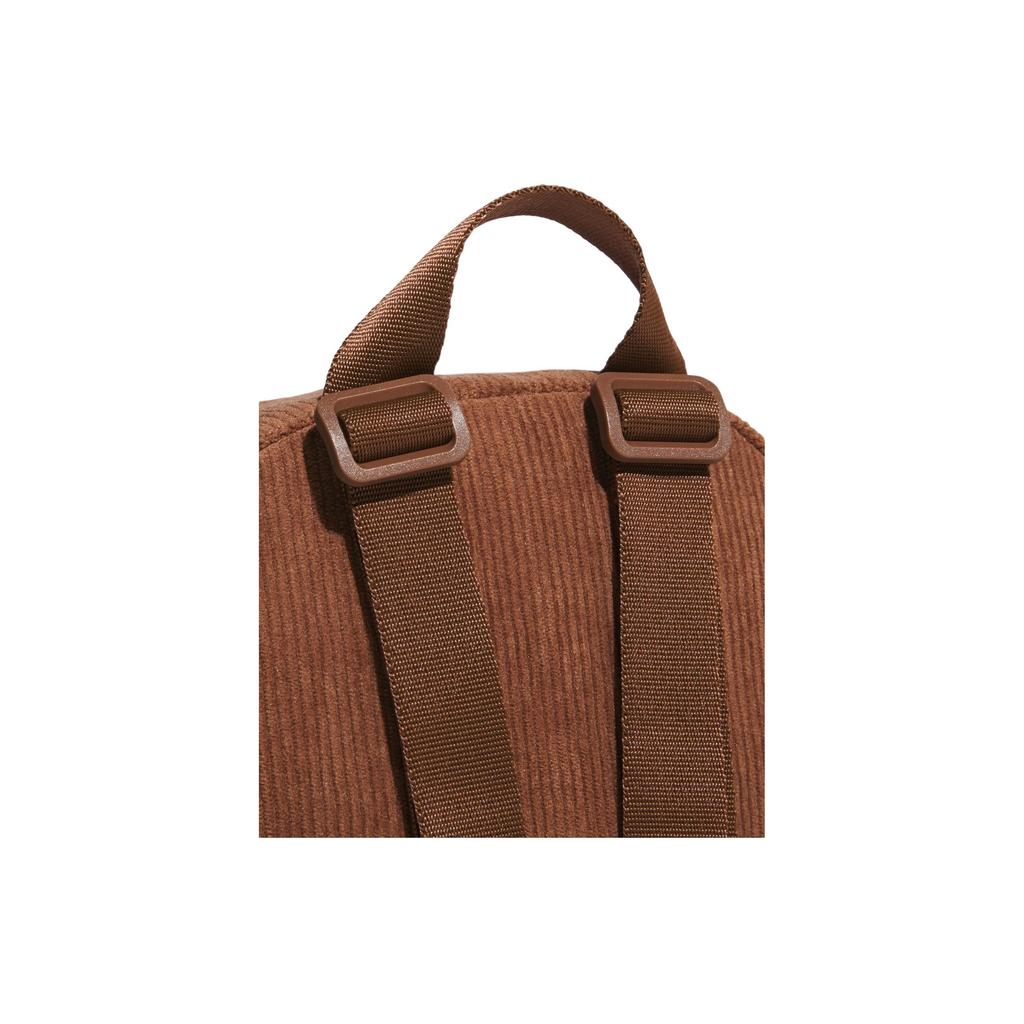 Adidas Classic Striped Versatile Mini Backpack Women Backpacks Brown KT0855