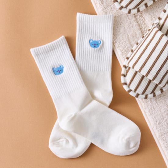 BT21 Вышитые носки серии Daily Basic