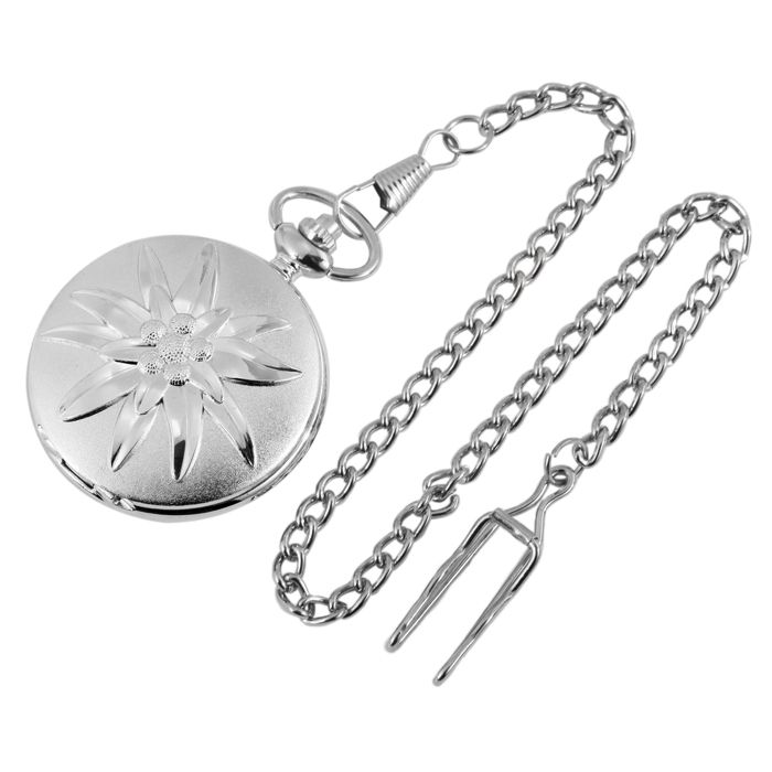 Montre de poche Excellanc Homme Argent Métal charme moderne