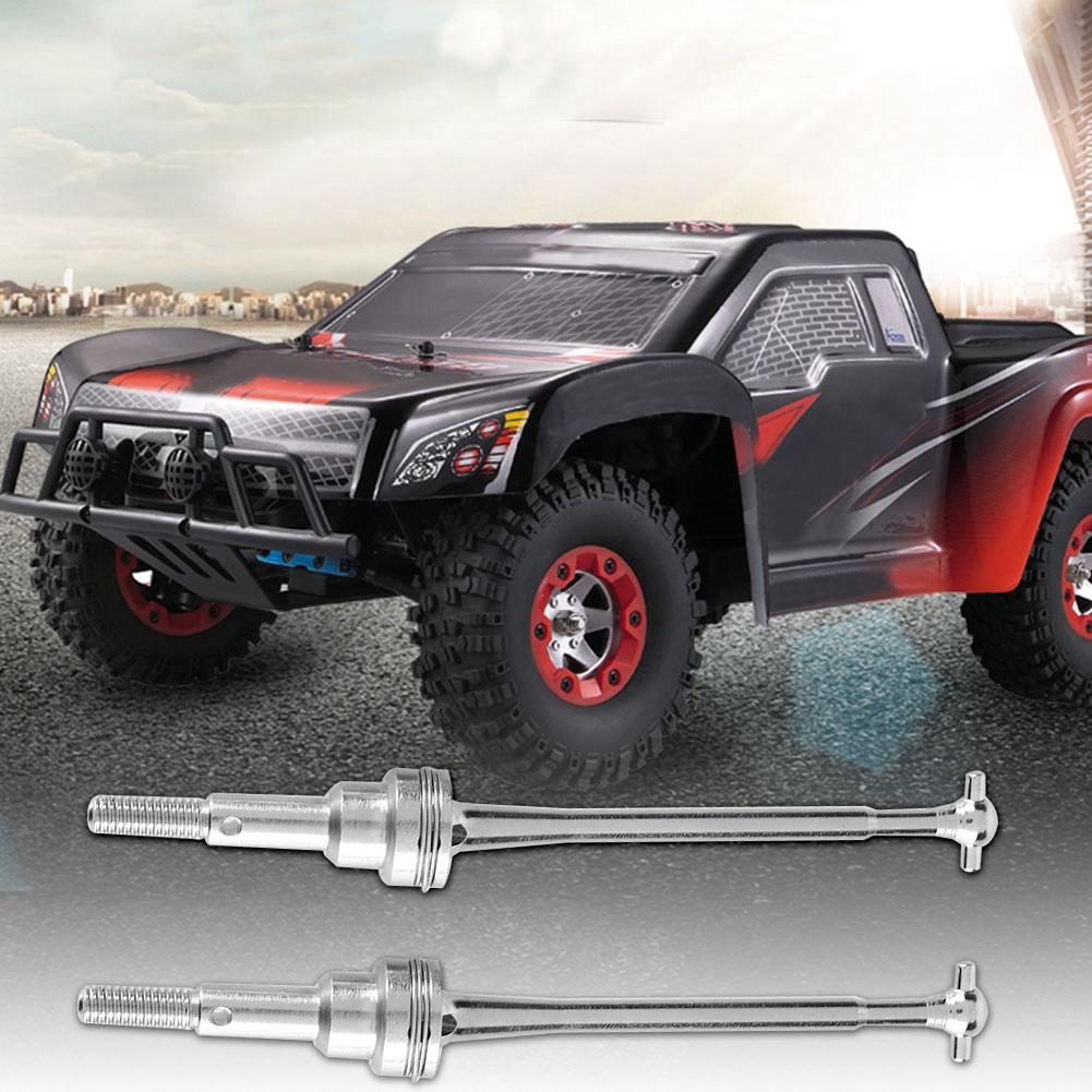 2 шт. Передний приводной вал для WLtoys 1 12 12423 Аксессуар для автомобиля с дистанционным управлением (Silver0090S)