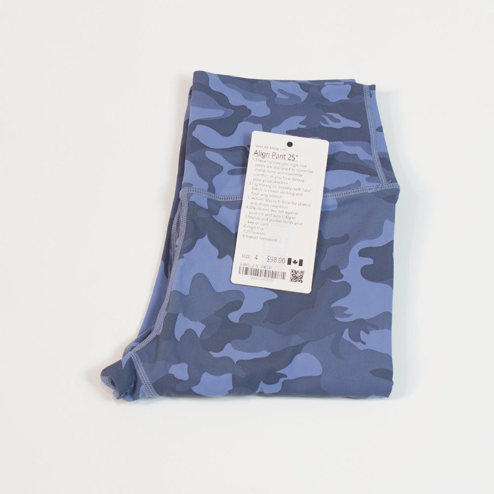 Штаны для йоги с камуфляжным принтом шести цветов — ощущение комфорта, длина девять точек для занятий спортом и ночных пробежек