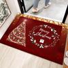 Рождественские придверные противоскользящие коврики, коврики для журнального столика, противоскользящие коврики для ванной и спальни, ковры и ковровые покрытия и украшения для семейной вечеринки