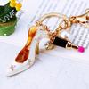 High Heel Glamorous Shoe Keychain Premium Metal Keyring Great For Holiday And Favors Party