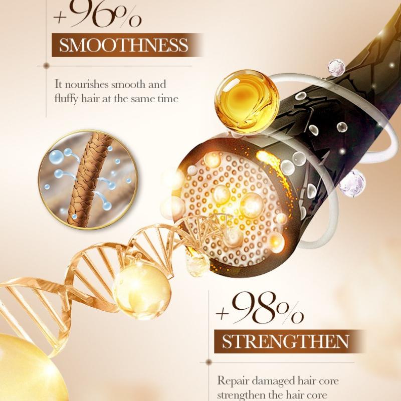 Шампунь с Polygonum multiflorum и Ganoderma lucidum 250 г Увлажняющий и смягчающий шампунь
