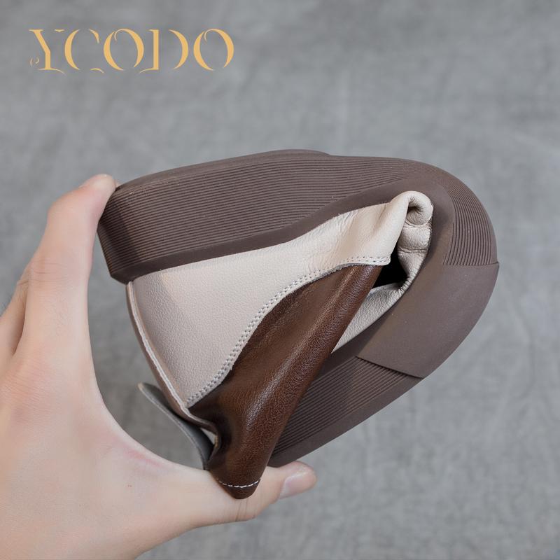 Autumn and Winter Girl Genuine Leather Boots, Student Leather Boots, Women Boots