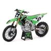 Miniature Motorcycle - Kawasaki - KX 450 - Jason ANDERSON - 1/12° - Green