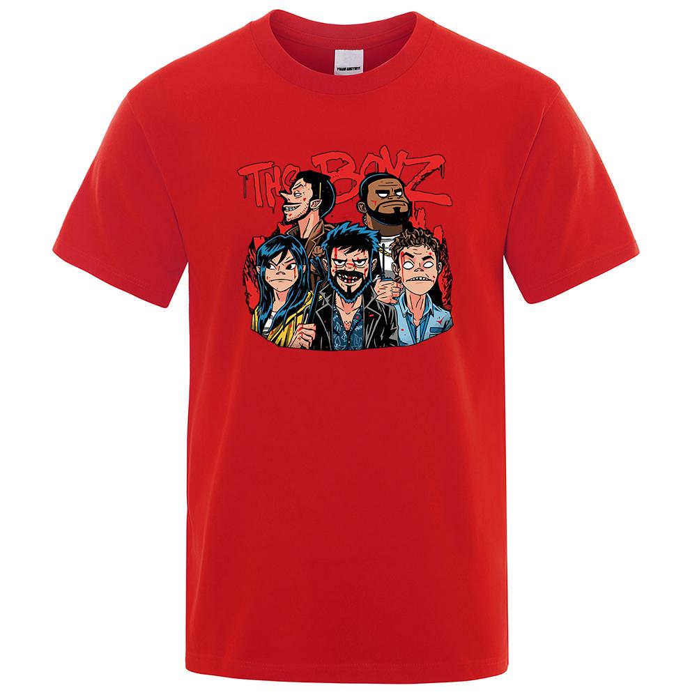 Футболки для женщин с забавным принтом The Boys, свободная одежда больших размеров, летняя хлопковая мягкая дышащая повседневная футболка в стиле хип-хоп с короткими рукавами