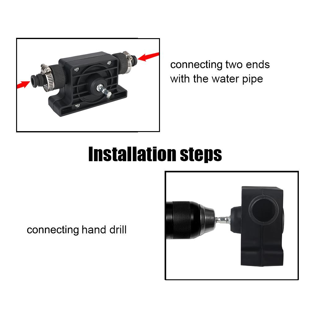 Портативный электрический дренажный насос для дома, сада, улицы, инструмент, насос для дизельного масла, жидкости, воды, мини-центробежный насос