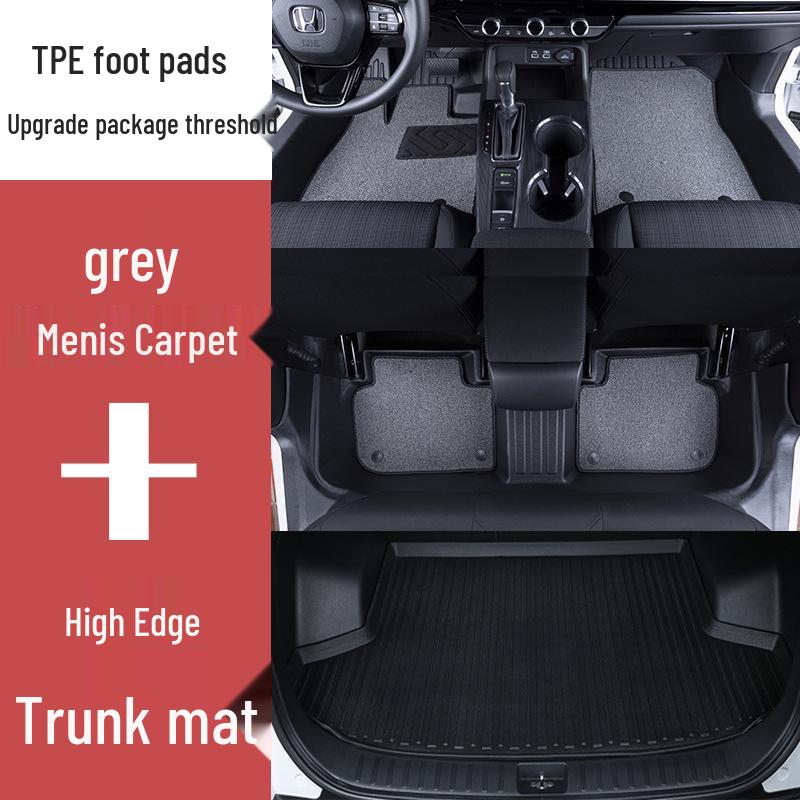 2022 Honda Integra Full Coverage TPE Floor Mats - Custom Fit & Decorative
