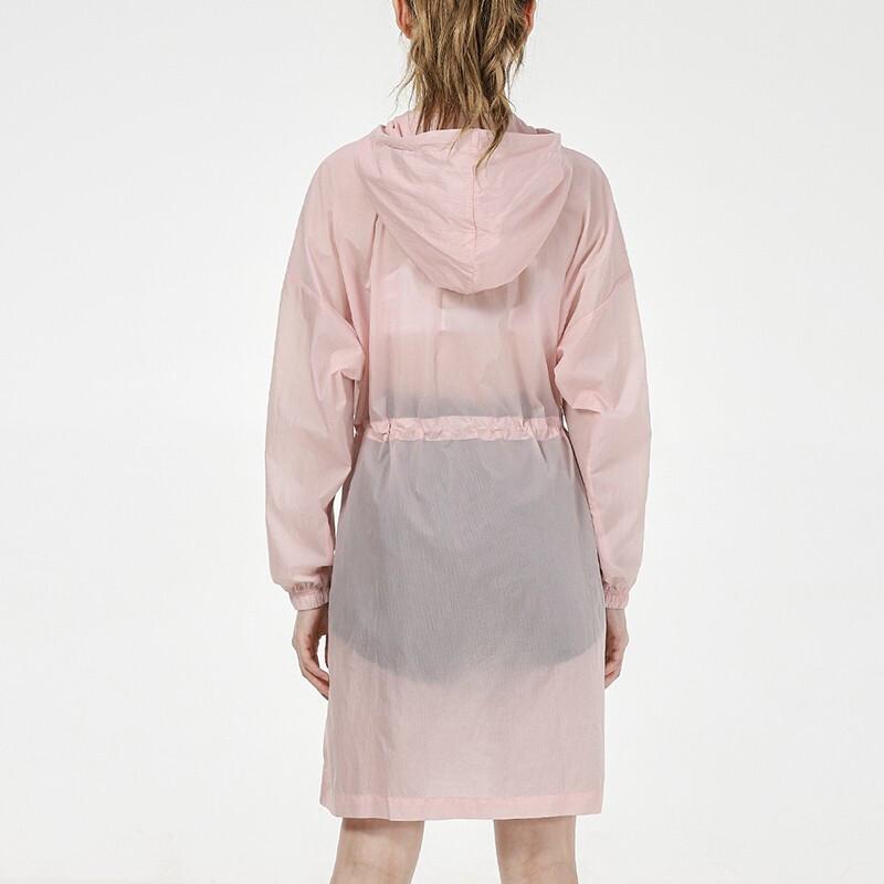 Puma Loose Casual Breathable Hooded Windbreaker Women Outerwear Pink 532680-36