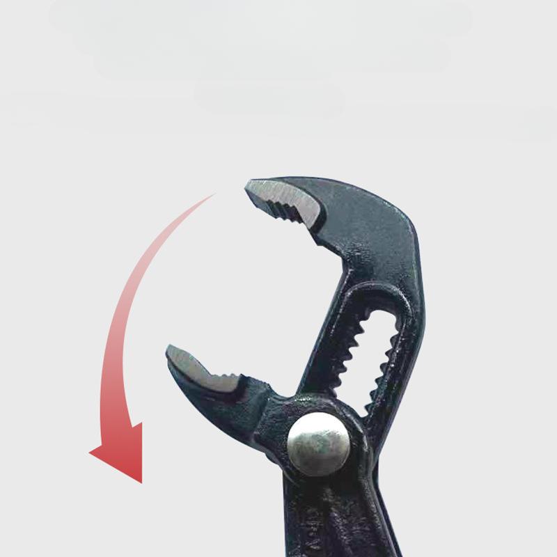 Новые многофункциональные быстрые плоскогубцы для водяных насосов 7 дюймов, 10 дюймов, 12 дюймов, регулируемые плоскогубцы для водопроводных труб, бытовые, с большим отверстием, для ванной комнаты