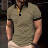 Summer Men's Short-sleeved Shirts Are Casual, Loose, Comfortable and Fashionable. Men's Short-sleeved POLO Shirt
