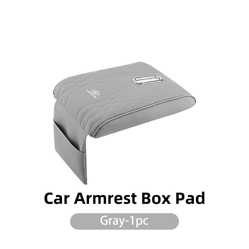 JEQS5 Car Seat Armrest Box Pad Console Storage Protector Cover Accessories For Lexus UX250h RX450h CT200h RX400h NX300h RX350 RX300 GX