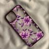 Прозрачный мягкий чехол для телефона с принтом лилий для iPhone 16 15 14 13 12 11 Pro Max XS XR X 7 8 15 16 Plus Ударопрочный силиконовый чехол