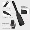 1Pcs Food-Grade Silicone Thin Spatula, Heat-Resistant Non-Scratch Tool for Omelette Pancake Steaks Eggs Nonstick Cookware