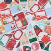 Biscuit Package Cookie Candy Tag Package Label Merry Christmas Xmas Ornament Gift Paper Sticker