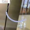 Delicate Shiny Zirconia Necklaces for Women All Match Trend Accessories Simple Design Low-key Luxury Exquisite Jewelry