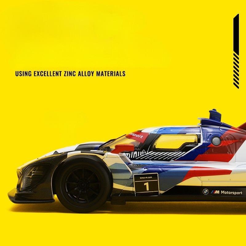 CCA Simulation 1:45 BMW M Hybrid V8 Alloy Car Model with Acrylic Display Box Diecast Collection Toy Vehicle Birthday Gift Boy