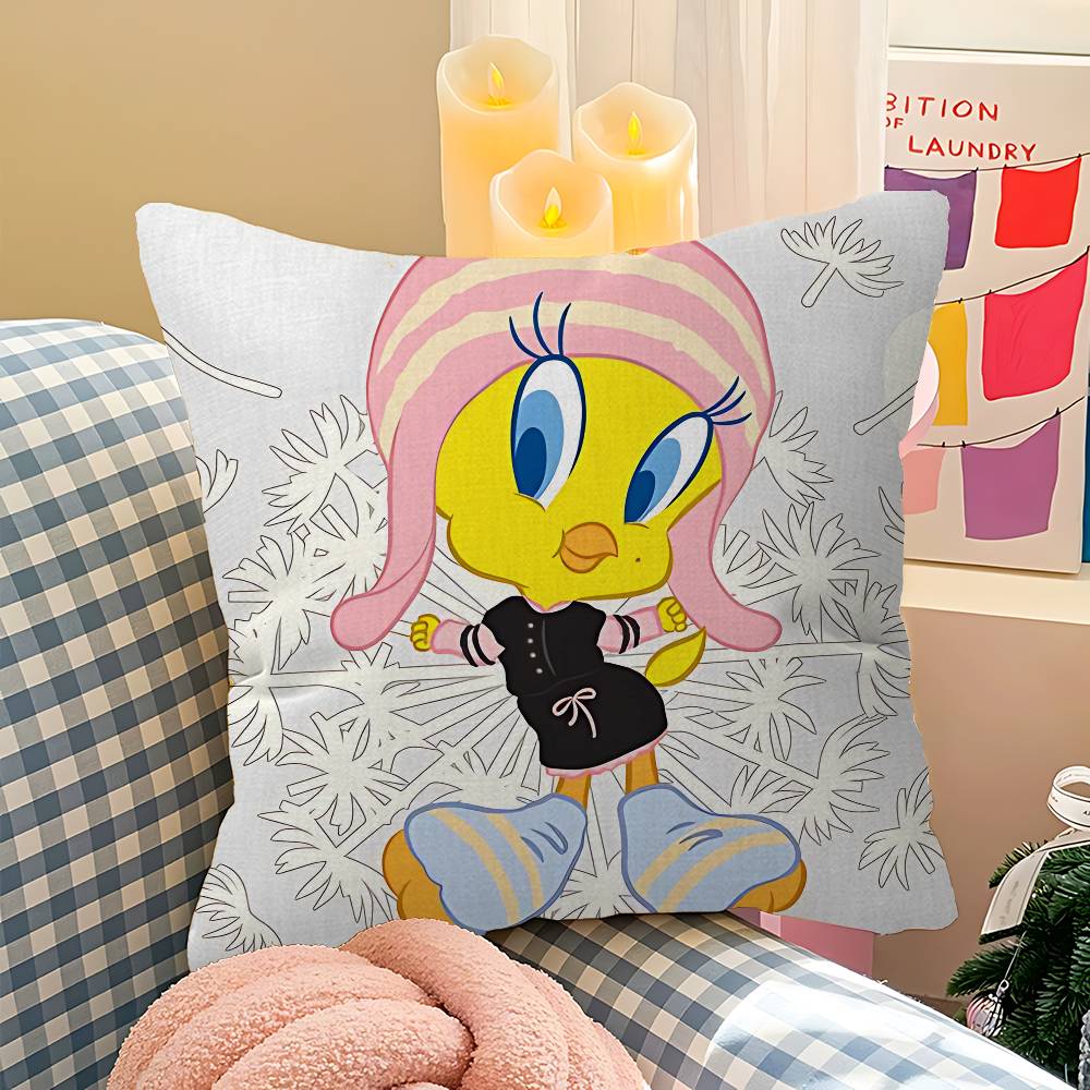 Cartoon Cute Bird Pillow Anime Pillow Sofa Bed Head Pillow Cover Cushion Cover 45X45 Cm Fashion