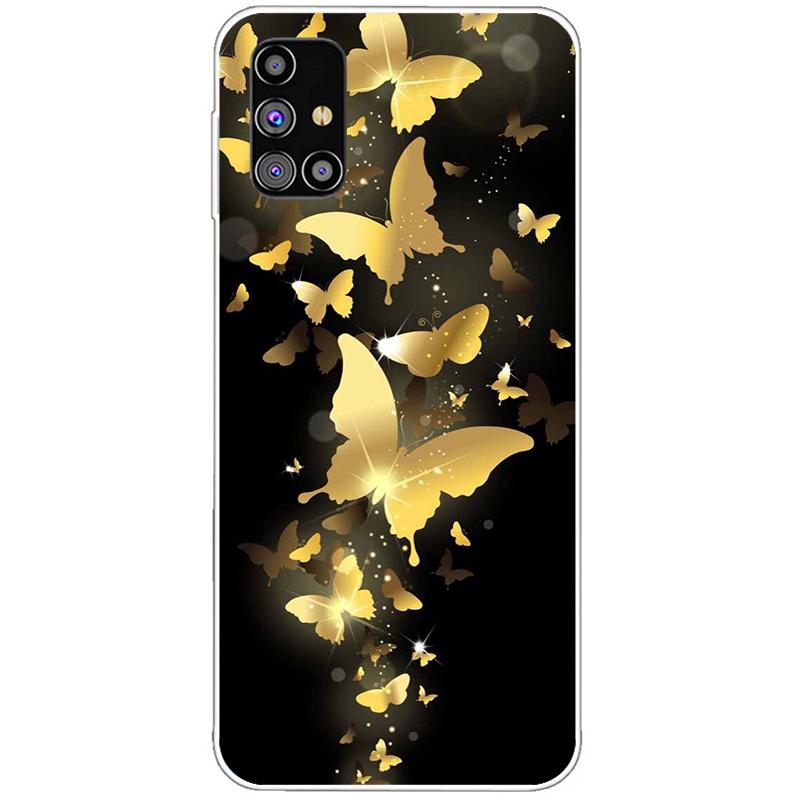 Для Samsung Galaxy A31 A51 A71 чехол силиконовый чехол для телефона чехлы для Samsung A315 A515 A715 мягкие чехлы мультяшный бампер чехол