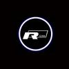 2Pcs LED Car Door Welcome Light Logo Projector Ghost Shadow Lamp for VW Golf AS9 Tiguan Touran POLO BORA Passat Jetta Touareg Rline