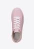 Wittchen Women's Classic Pink Platform Sneakers, Natural Leather